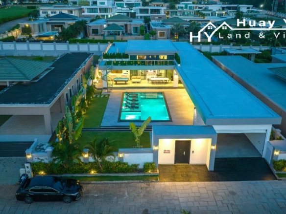 #3339 New Pool Villa with views in superior gated village of Siam Royal View