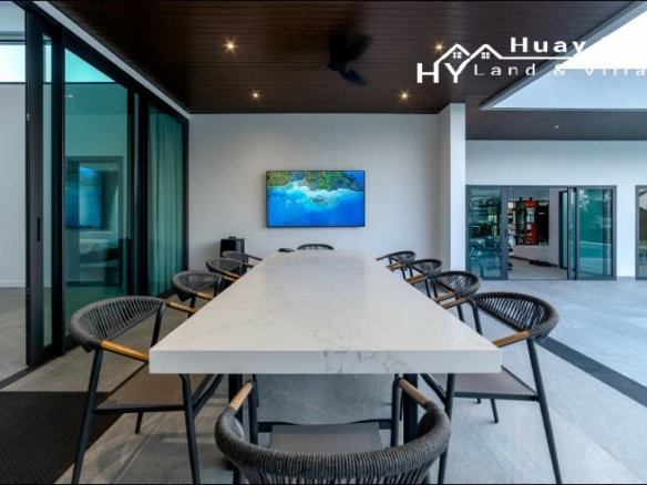 #3339 New Pool Villa with views in superior gated village of Siam Royal View