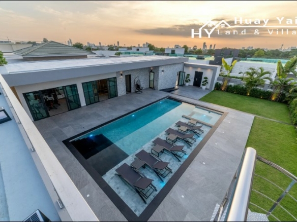 #3339 New Pool Villa with views in superior gated village of Siam Royal View