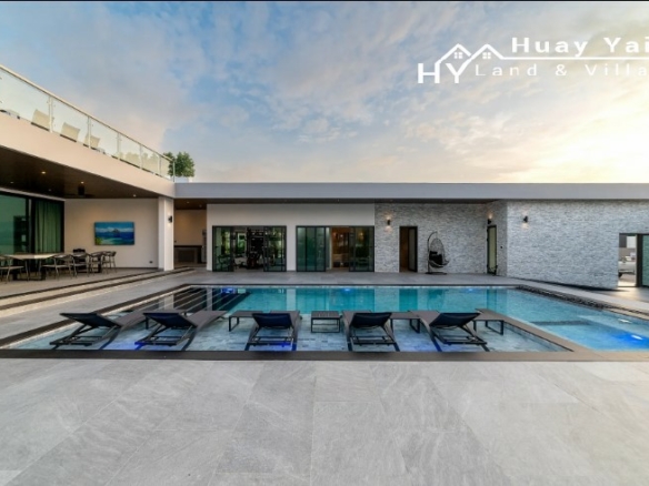 #3339 New Pool Villa with views in superior gated village of Siam Royal View