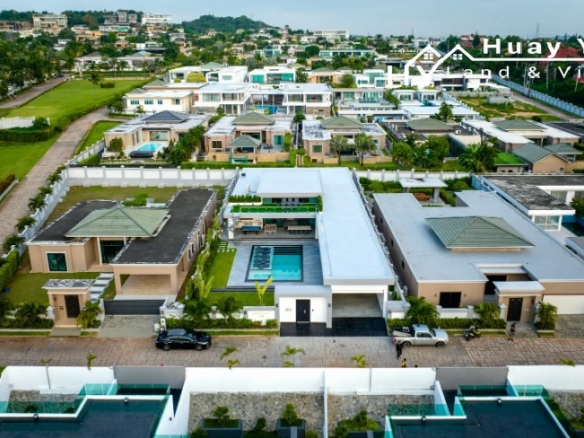 #3339 New Pool Villa with views in superior gated village of Siam Royal View