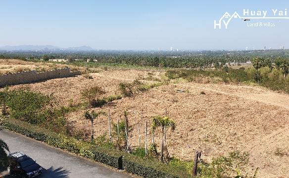 #1244   Land For Sale.  Huay Yai Hills near Pattaya   