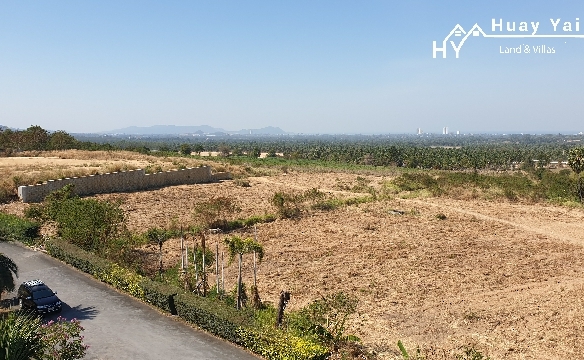 #1244   Land For Sale.  Huay Yai Hills near Pattaya   