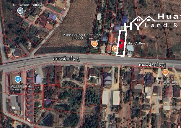 #1702  Walled plot on Huay Yai Road