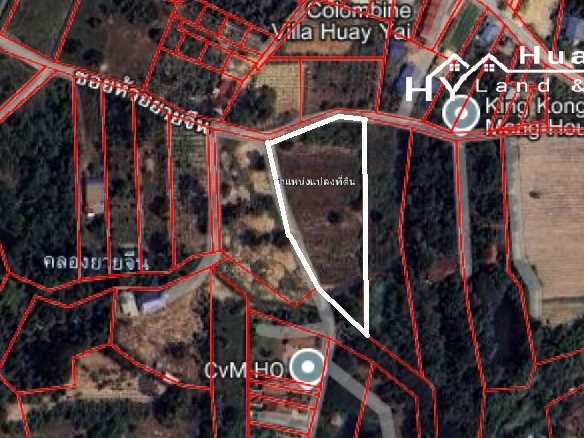 #1709  8rai in quiet residential area of Huay Yai