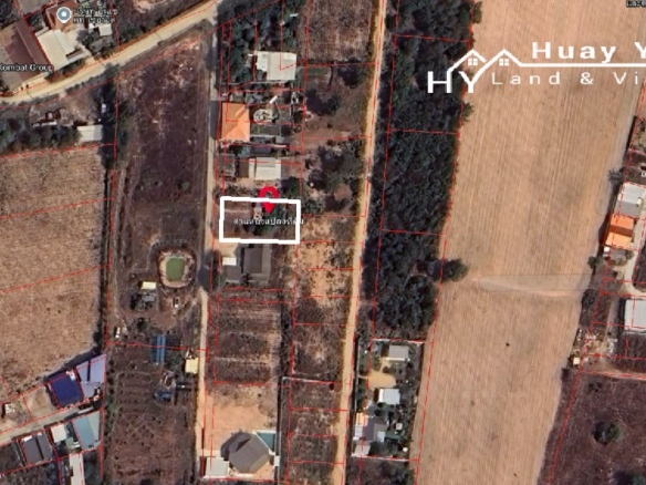 #1739     Plot with borehole near Chak Nok Lake and Huay Yai Village