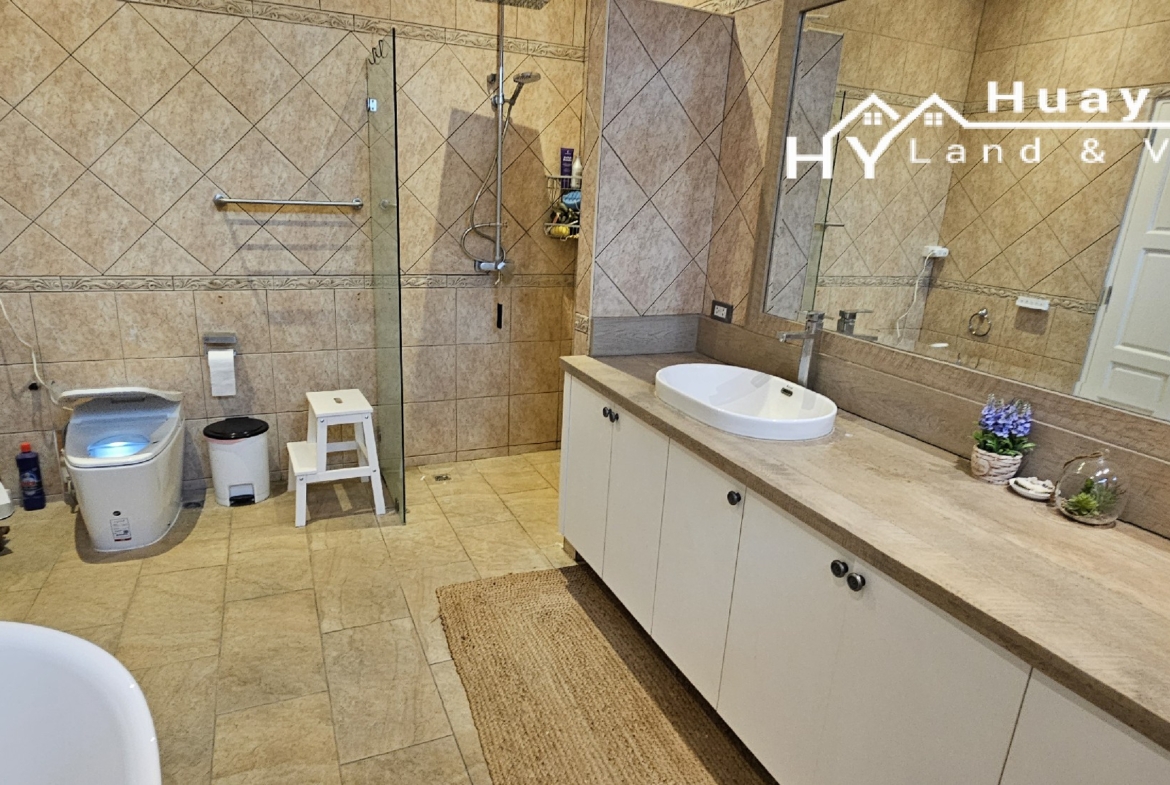 #3515   Beautifully presented and refurbished Pool Villa in large walled garden quietly hidden away in Huay Yai