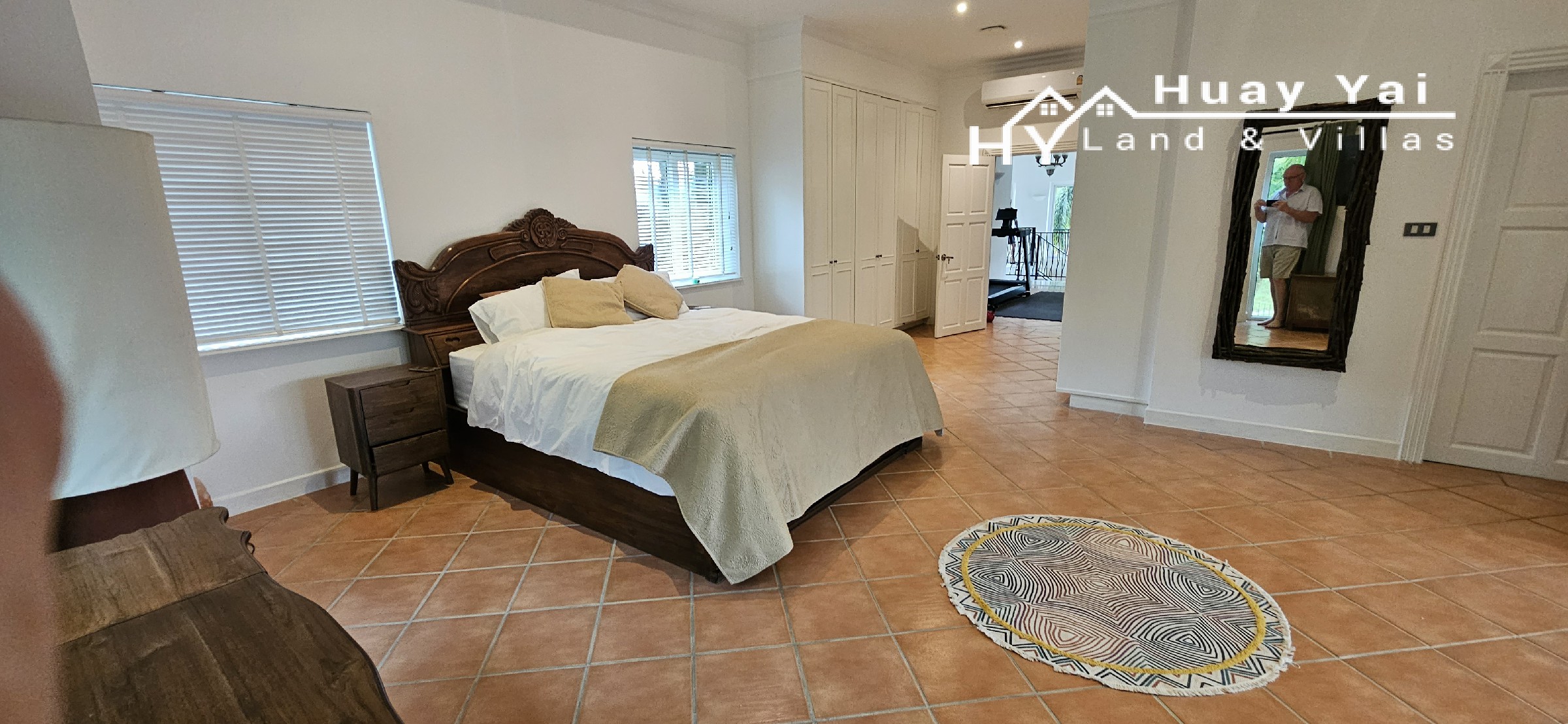 #3515   Beautifully presented and refurbished Pool Villa in large walled garden quietly hidden away in Huay Yai