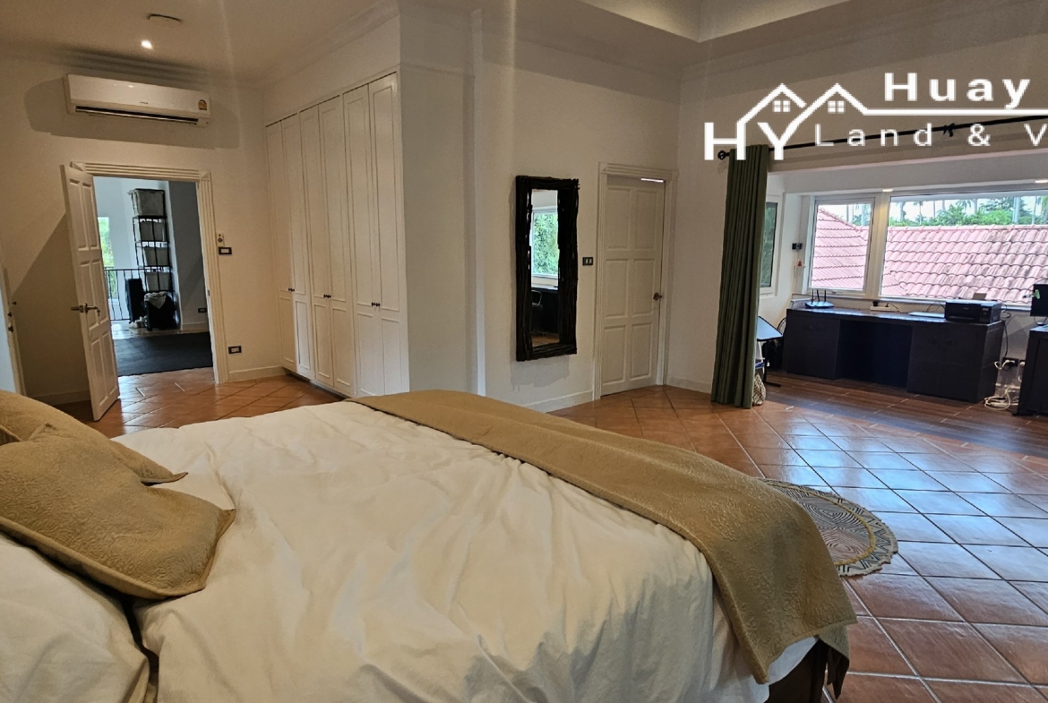 #3515   Beautifully presented and refurbished Pool Villa in large walled garden quietly hidden away in Huay Yai