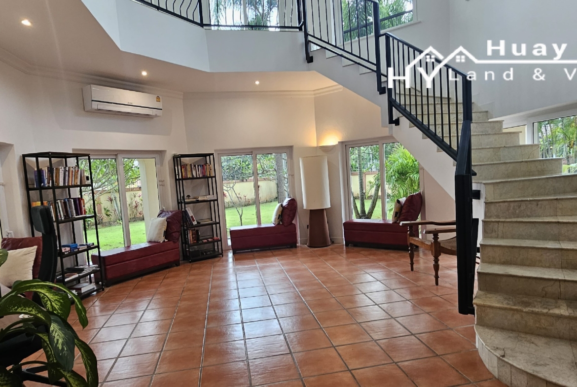 #3515   Beautifully presented and refurbished Pool Villa in large walled garden quietly hidden away in Huay Yai