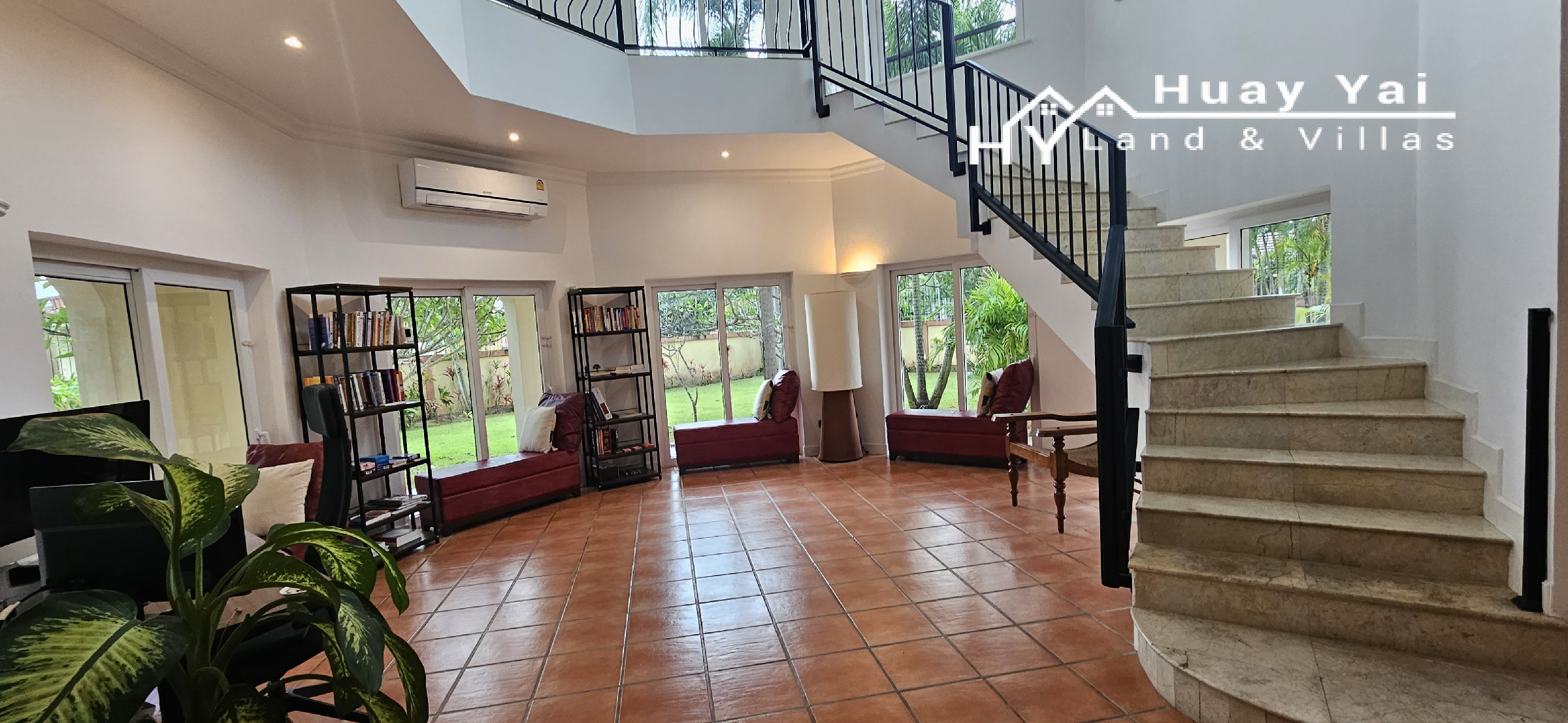 #3515   Beautifully presented and refurbished Pool Villa in large walled garden quietly hidden away in Huay Yai