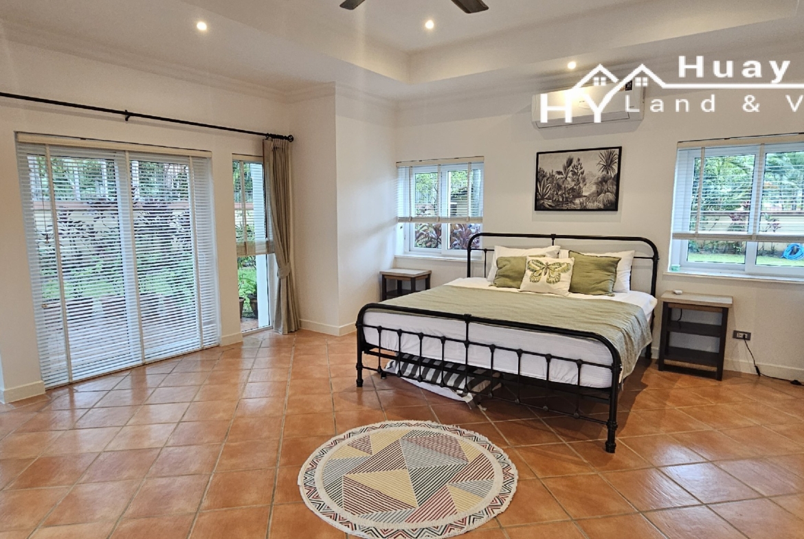 #3515   Beautifully presented and refurbished Pool Villa in large walled garden quietly hidden away in Huay Yai