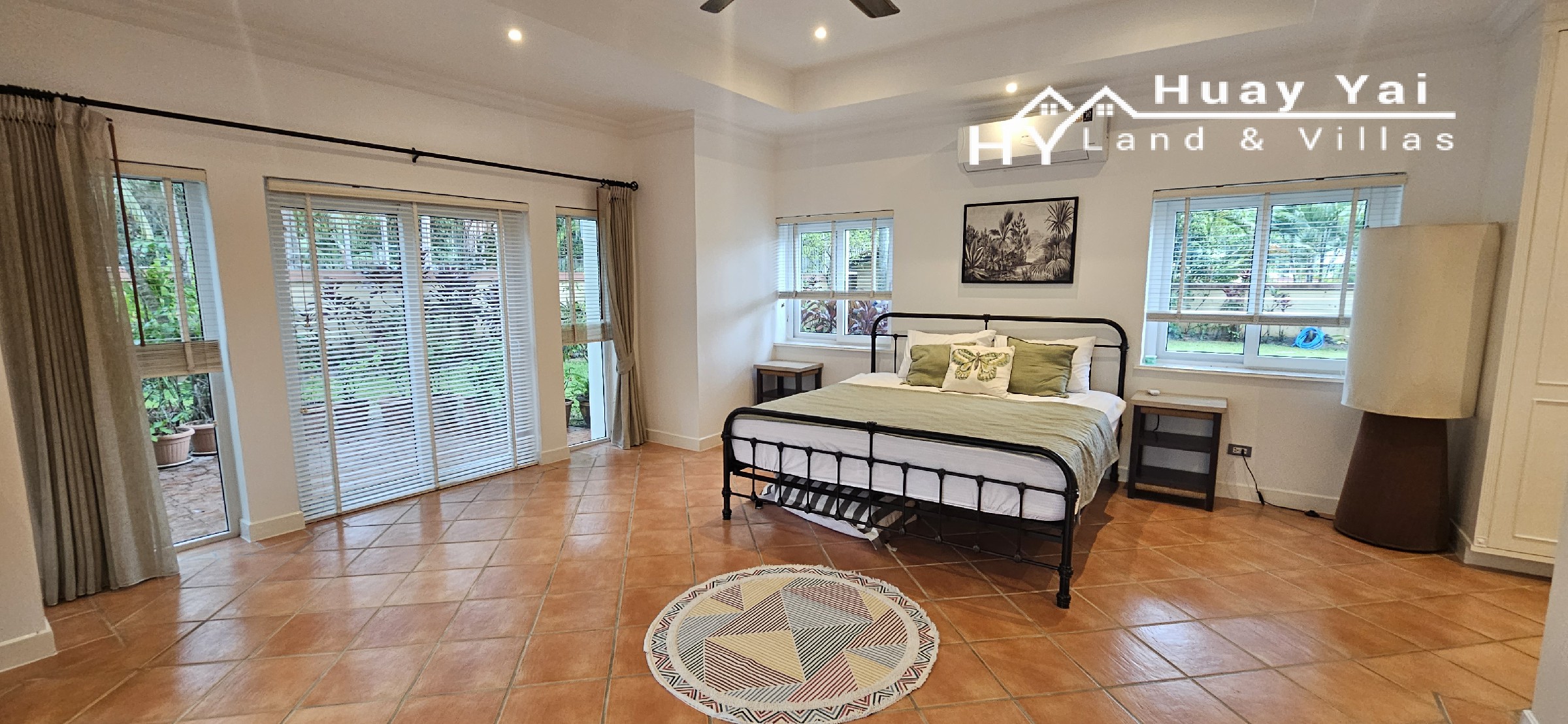 #3515   Beautifully presented and refurbished Pool Villa in large walled garden quietly hidden away in Huay Yai
