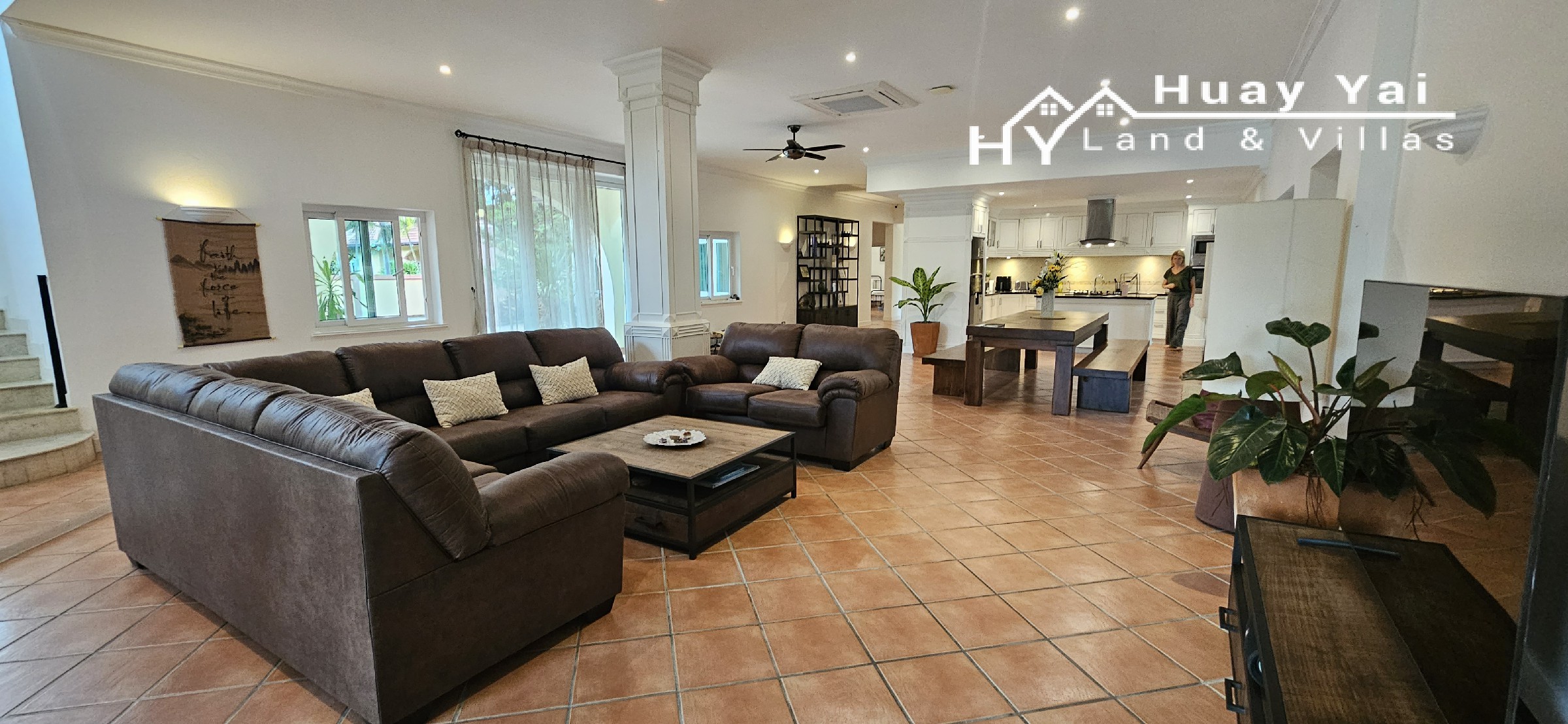 #3515   Beautifully presented and refurbished Pool Villa in large walled garden quietly hidden away in Huay Yai