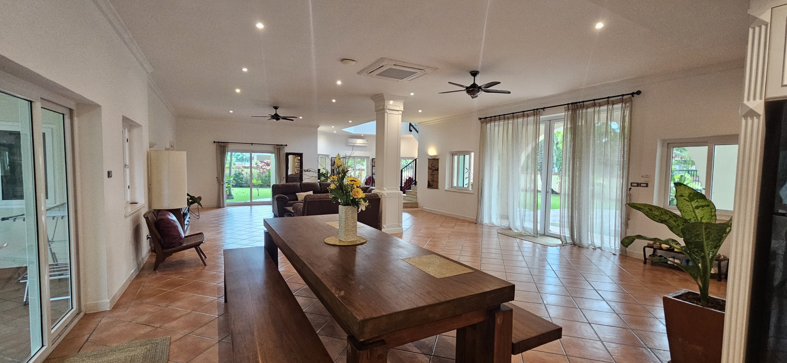 #3515   Beautifully presented and refurbished Pool Villa in large walled garden quietly hidden away in Huay Yai