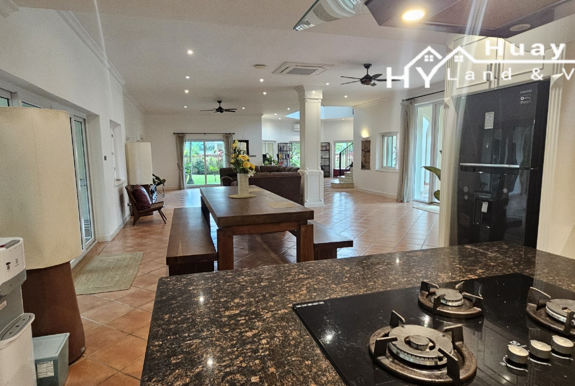 #3515   Beautifully presented and refurbished Pool Villa in large walled garden quietly hidden away in Huay Yai