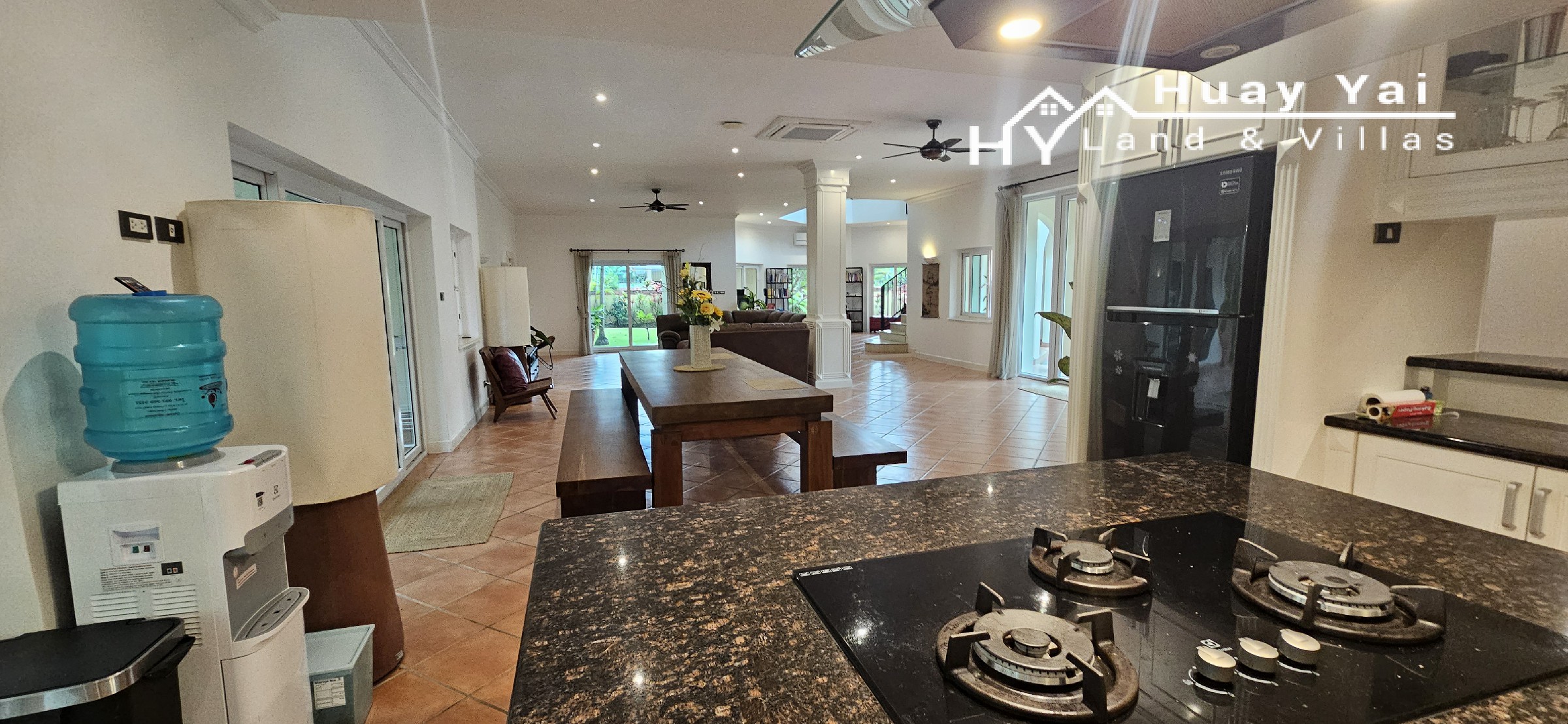 #3515   Beautifully presented and refurbished Pool Villa in large walled garden quietly hidden away in Huay Yai
