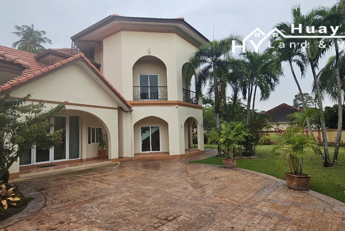 #3515   Beautifully presented and refurbished Pool Villa in large walled garden quietly hidden away in Huay Yai