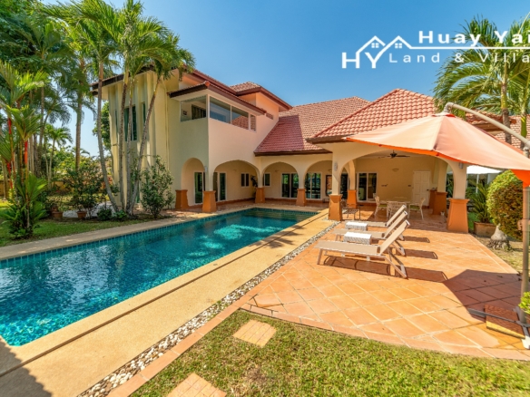 #3515   Beautifully presented and refurbished Pool Villa in large walled garden quietly hidden away in Huay Yai