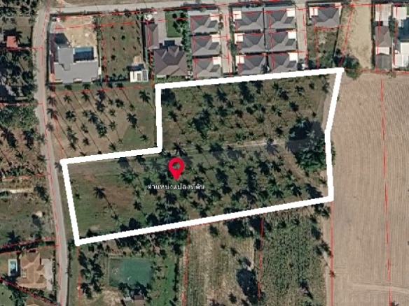 #1340    Huay Yai Land for Sale in good residential neighbourhood.  To be cut to size