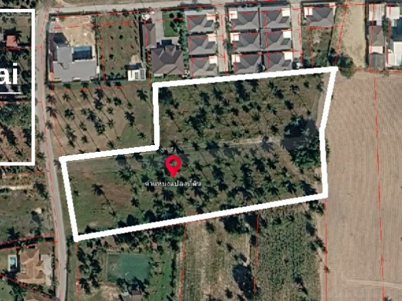 #1340    Huay Yai Land for Sale in good residential neighbourhood.  To be cut to size