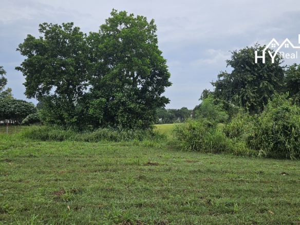 #B102 Premium Building plot at the end of the green. Superb westerly views possible