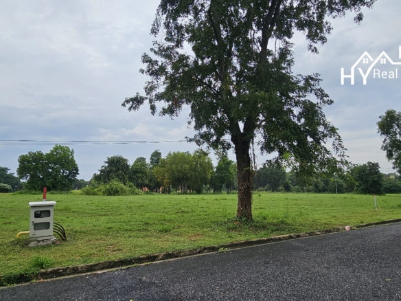 #B102 Premium Building plot at the end of the green. Superb westerly views possible