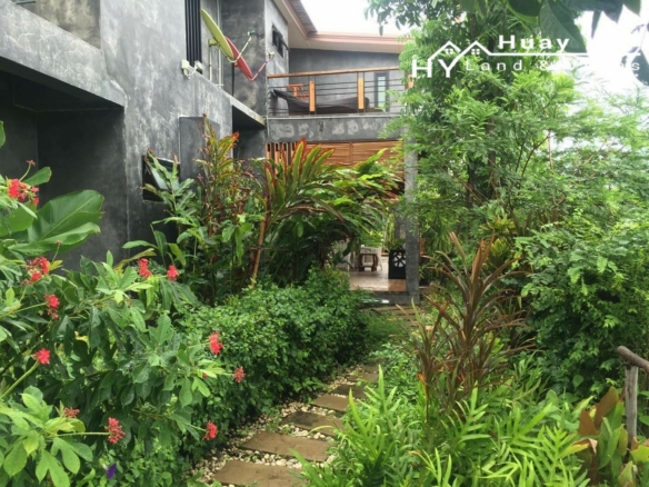 #1763  44rai Fruit Farm For Sale Chon Buri with large modern style house.   SUPERB VALUE FOR MONEY.