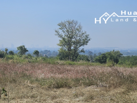 #1771       Hilltop Land For Sale in the hills behind Huay Yai, near Pattaya. Stunning views.