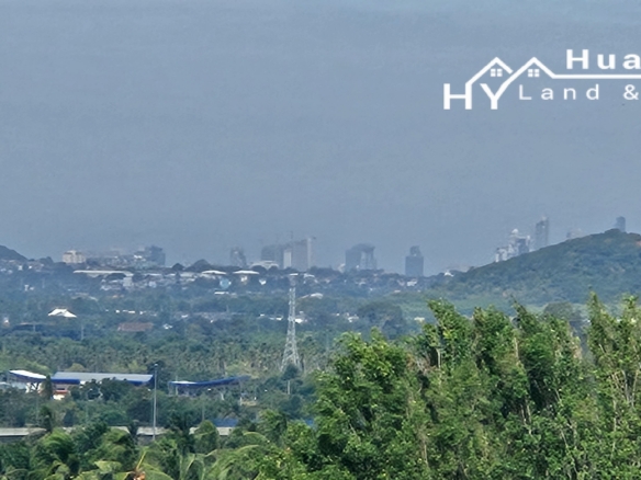 #1771       Hilltop Land For Sale in the hills behind Huay Yai, near Pattaya. Stunning views.
