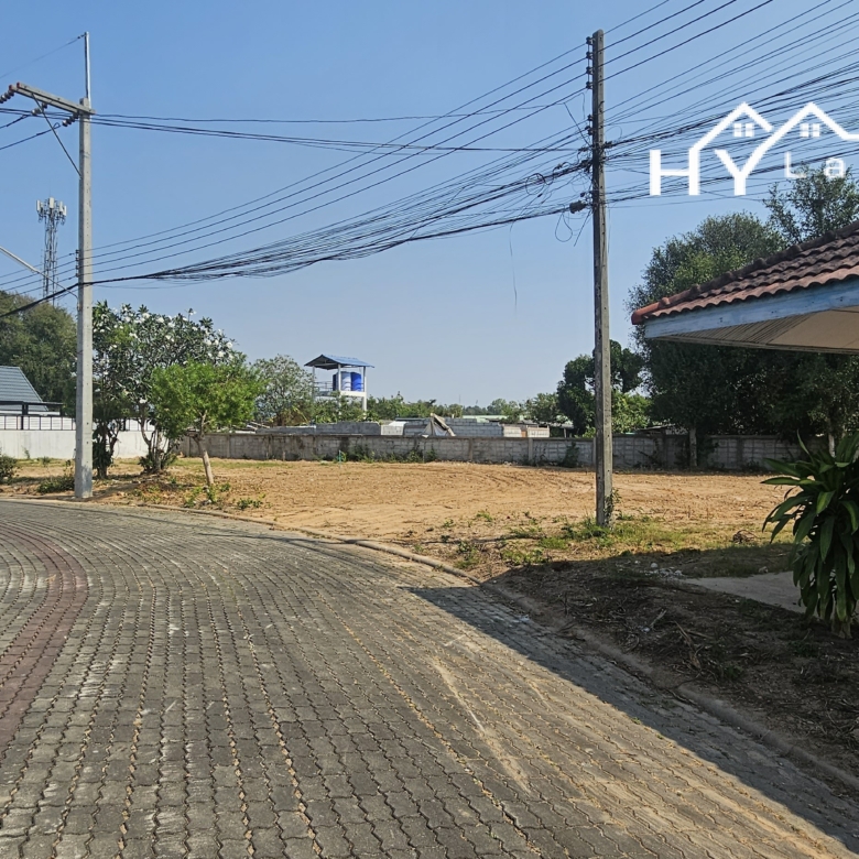 #1783 Land for Sale almost half rai in accessible gated community