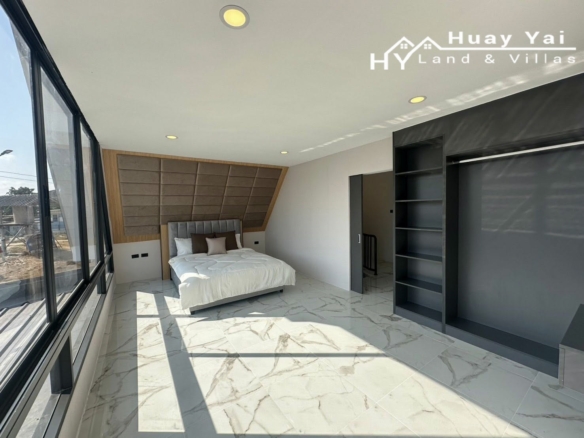 #3543 Large detached renovated modern Pool Villa in gated compound