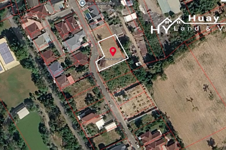 #1783 Land for Sale almost half rai in accessible gated community