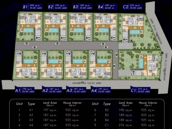 #1800 Building Project with one almost completed villa. City Edge
