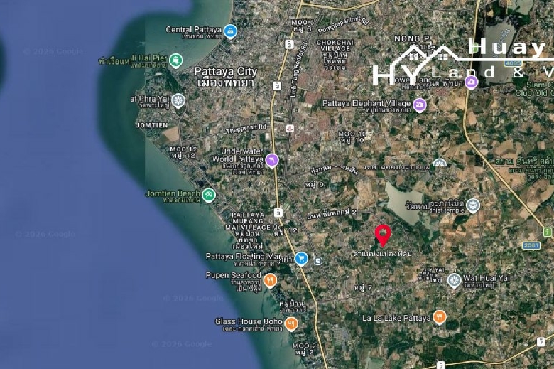 #1804  Land For Sale. Half Rai plot just off Soi Chaiyapruek2