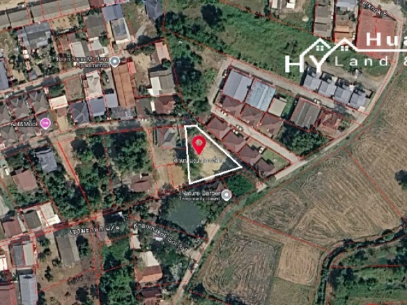 #1804  Land For Sale. Half Rai plot just off Soi Chaiyapruek2