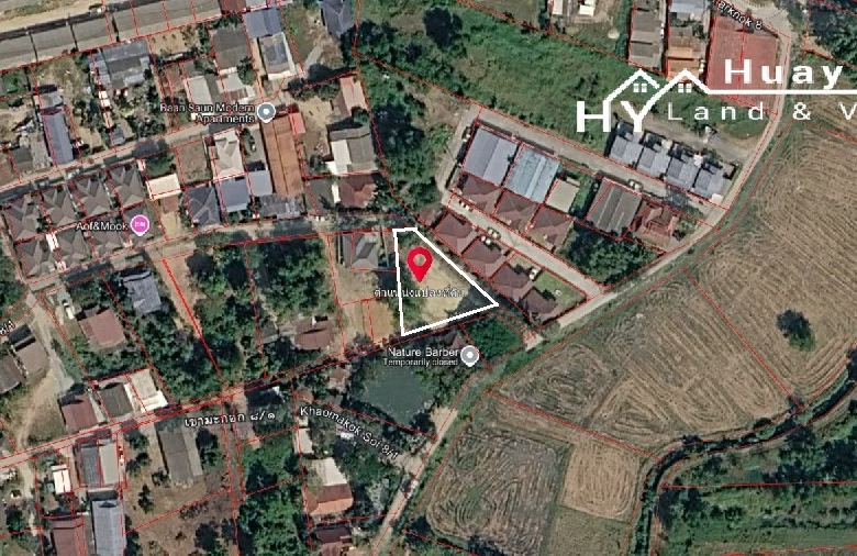 #1804  Land For Sale. Half Rai plot just off Soi Chaiyapruek2