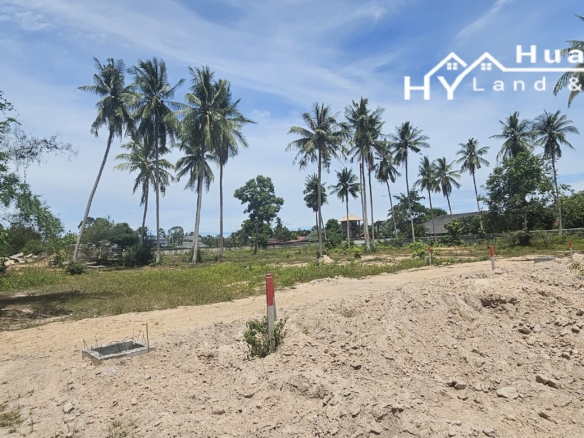 #1818 Land For Sale in Huay Yai.  Nine Building Plots up to 1rai in substantial farang neighbourhood