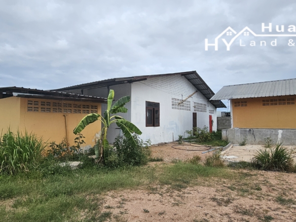 #1814 2rai Walled Land   + Substantial Commercial Building on Main Road