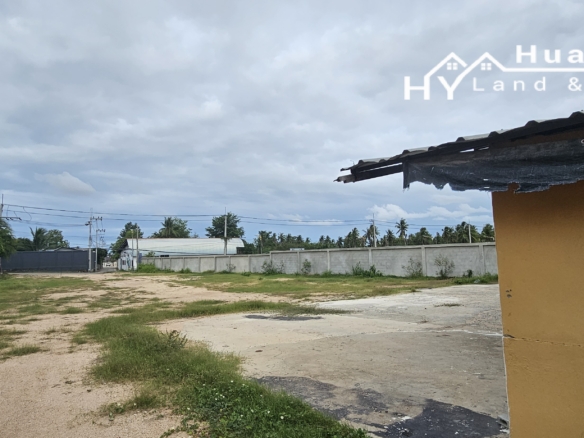 #1814 2rai Walled Land   + Substantial Commercial Building on Main Road