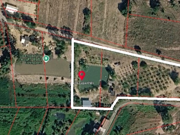 #1823 Land for fishing park. Huay Yai.  Less than 2mb / rai EXCEPTIONAL PRICE
