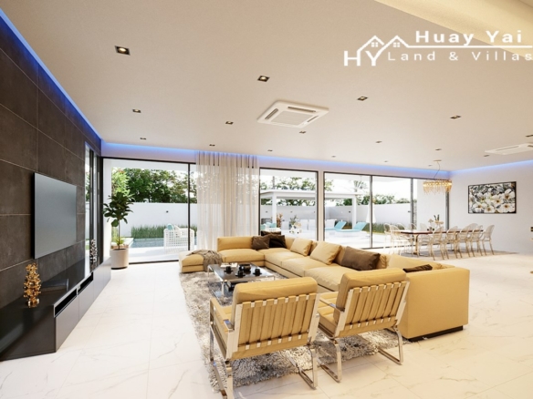 #3303   Ultra-Modern Luxury Villa 80m from the Beach | Pratumnak, Pattaya, Thailand