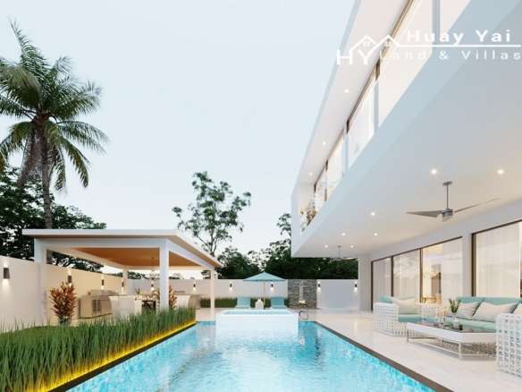 #3303   Ultra-Modern Luxury Villa 80m from the Beach | Pratumnak, Pattaya, Thailand