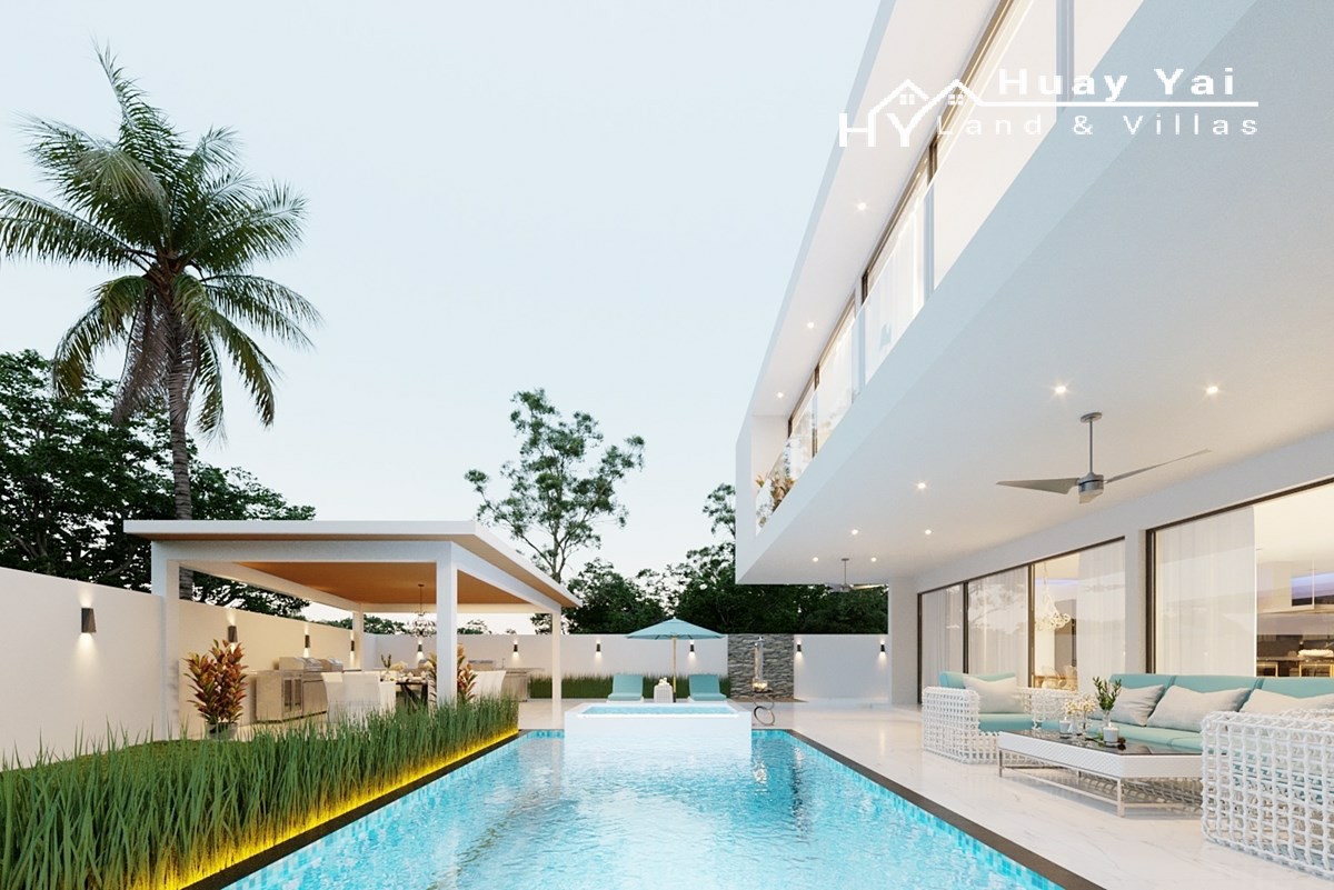 #3303   Ultra-Modern Luxury Villa 80m from the Beach | Pratumnak, Pattaya, Thailand