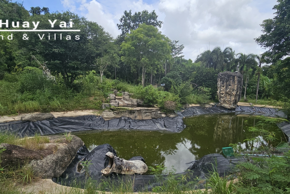 #3561 Eco Resort / Rural Development Land | 27.54 rai of rolling jungle in Sri Racha District.  Nightly Light Show!