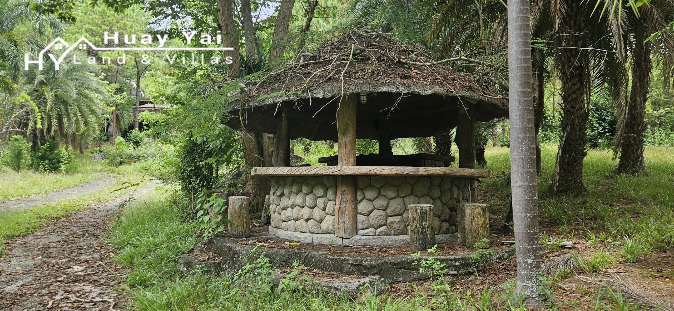 #3561 Eco Resort / Rural Development Land | 27.54 rai of rolling jungle in Sri Racha District.  Nightly Light Show!