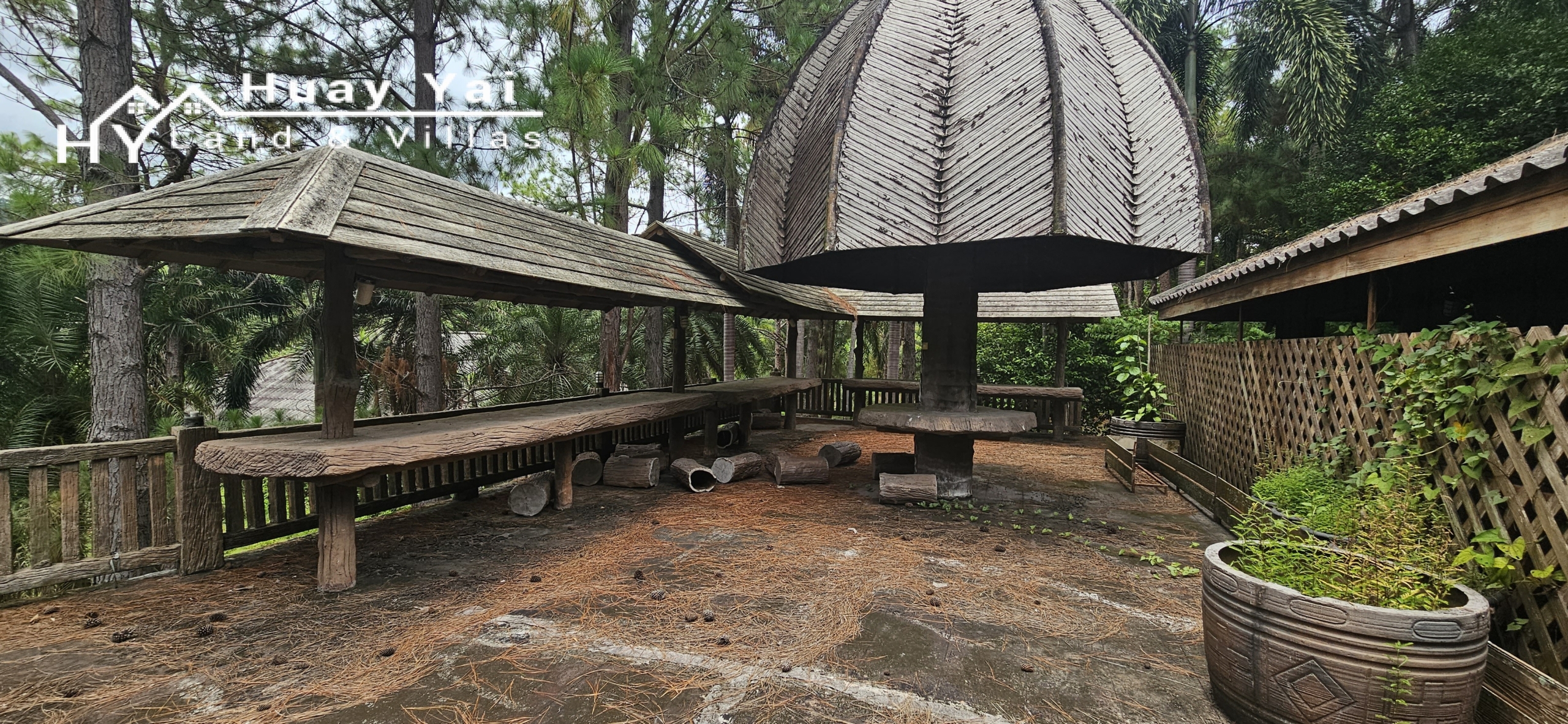 #3561 Eco Resort / Rural Development Land | 27.54 rai of rolling jungle in Sri Racha District.  Nightly Light Show!
