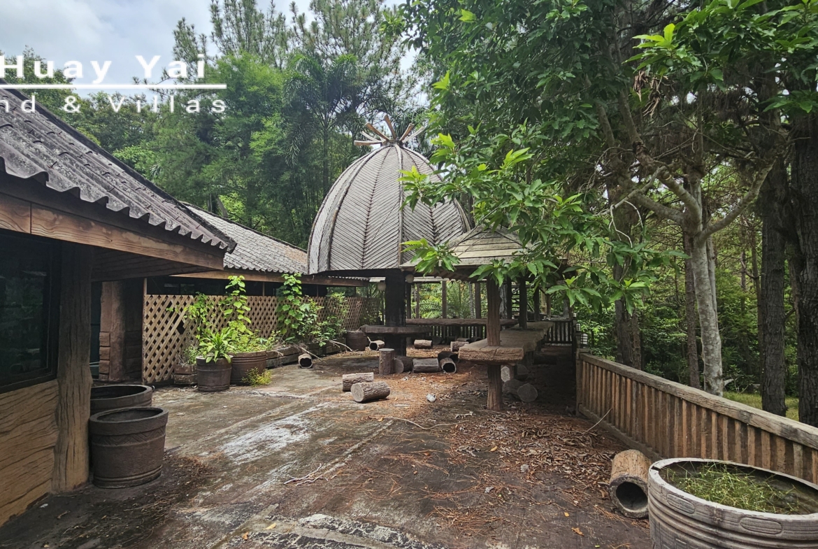 #3561 Eco Resort / Rural Development Land | 27.54 rai of rolling jungle in Sri Racha District.  Nightly Light Show!