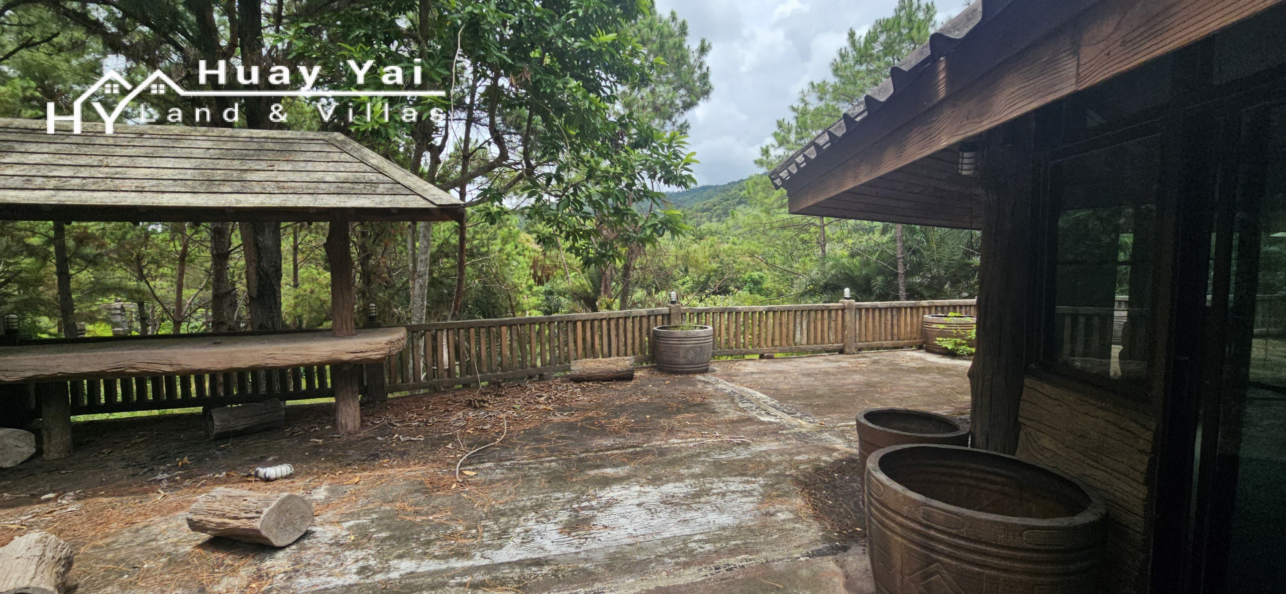 #3561 Eco Resort / Rural Development Land | 27.54 rai of rolling jungle in Sri Racha District.  Nightly Light Show!
