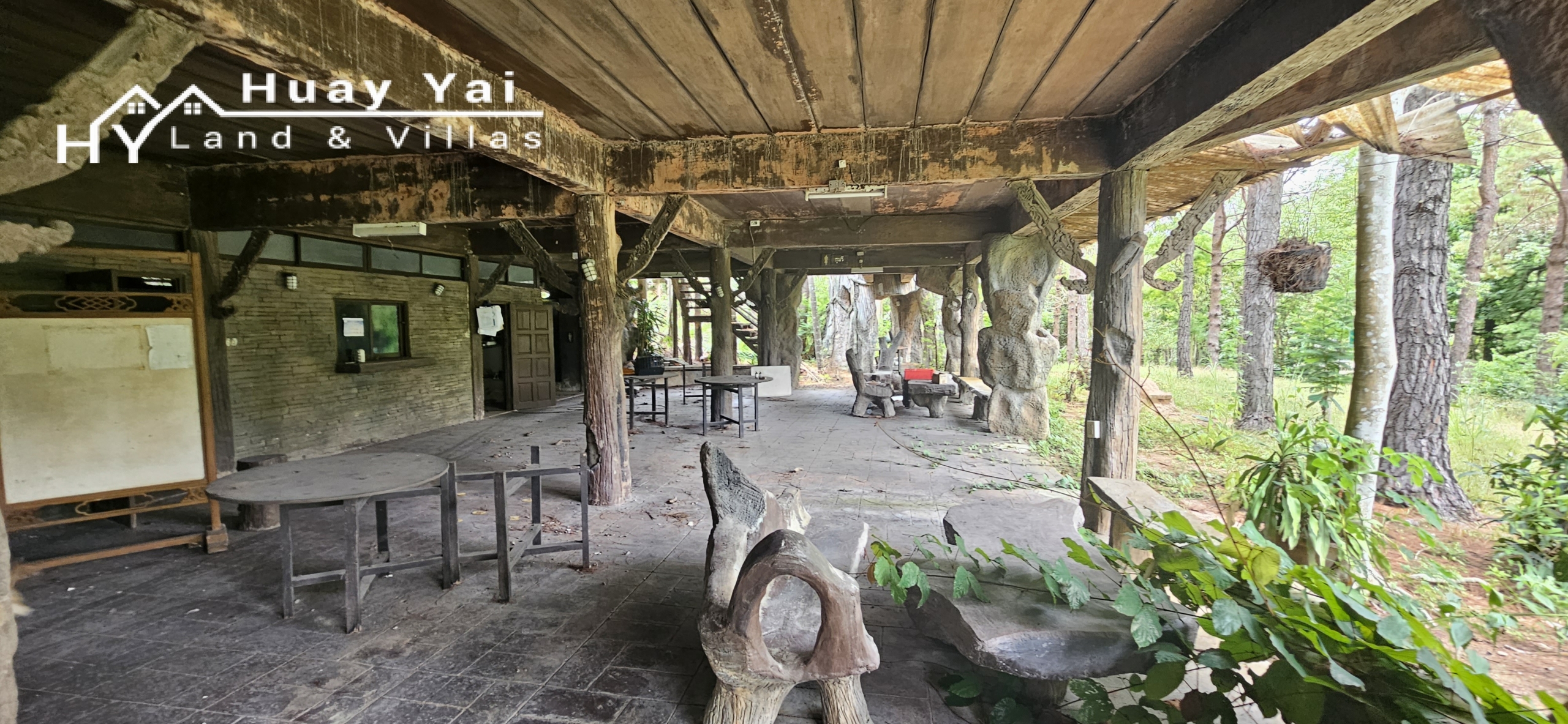 #3561 Eco Resort / Rural Development Land | 27.54 rai of rolling jungle in Sri Racha District.  Nightly Light Show!
